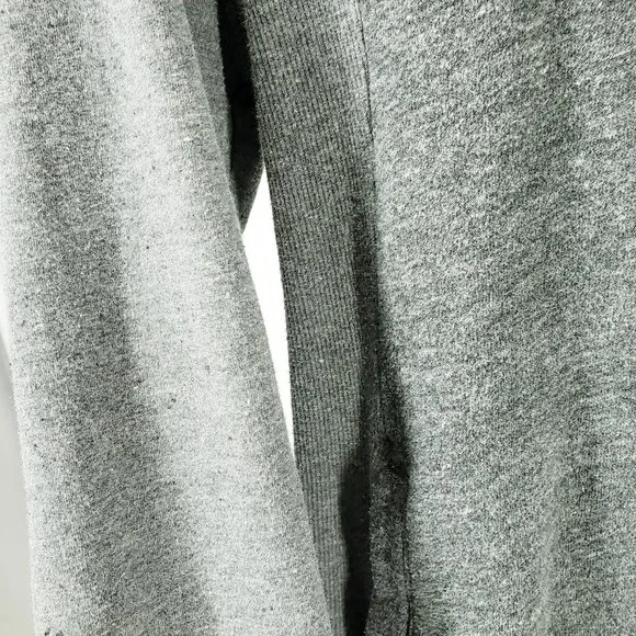 Alo Yoga Gray Mock Neck Zip Up Hoodie Women's Size Small Gray - Picture 6 of 7